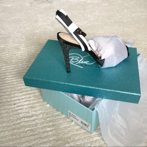 NWT Betsey Johnson Jilly glitter heels - Picture 6 of 7